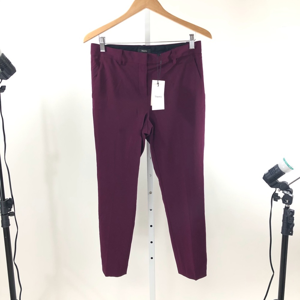 Theory Treeca Wool Career Pant NWT MSRP $275 - Picture 5 of 8